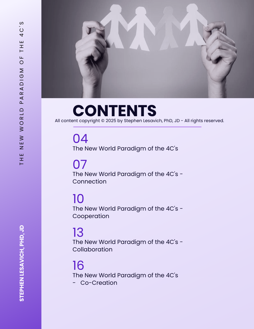 Free E-Book: The New World Paradigm of the 4 C's - Image 3